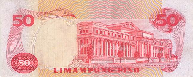 Philippinen 50 Piso 1978 p163a